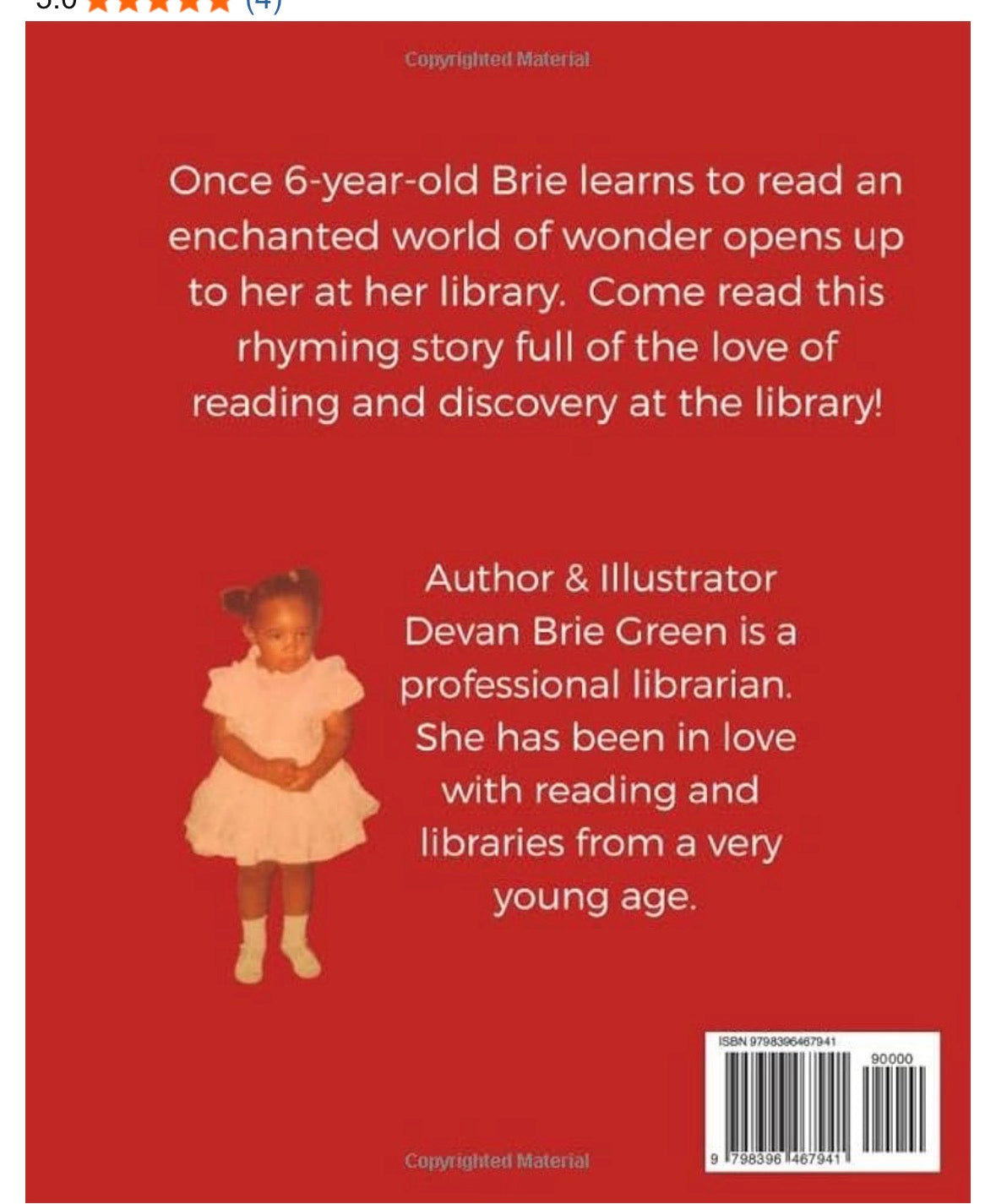 Briezy's Library Love — Signed Paperback
